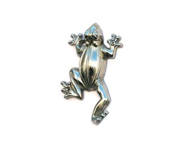 Decorative Frog Hook 6" (Finish: Chrome)