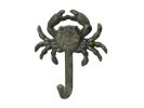 Cast Iron Wall Mounted Crab Hook 5"