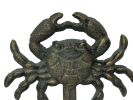 Cast Iron Wall Mounted Crab Hook 5"