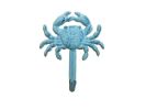 Cast Iron Wall Mounted Crab Hook 5"