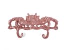Cast Iron Decorative Crab Metal Wall Hooks 10.5"