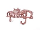 Cast Iron Decorative Crab Metal Wall Hooks 10.5"