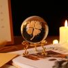 Four-leaf Clover Crystal Ball Art Accent Decoration