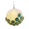 Cute Fabric Flower Paper Lantern Small Decorative Lantern Handhold Hanging Festival Decor