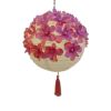 Cute Fabric Flower Paper Lantern Small Decorative Lantern Handhold Hanging Festival Decor