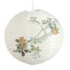 Handmade Round Paper Lantern Chinese/Japanese Style Painted Decorative Hanging Lantern