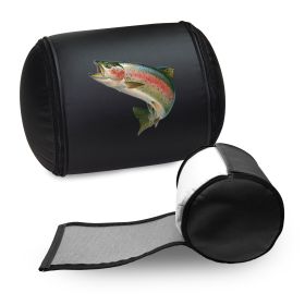Trout-Rainbow Logo Panel (Logo Panel Size: 30" Panel with Display Pillow)