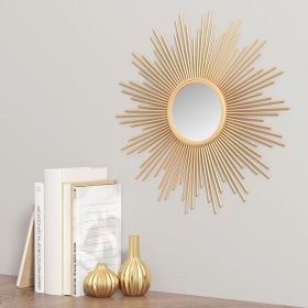 Sunburst Wall Decor Mirror (size: 29.5"D)