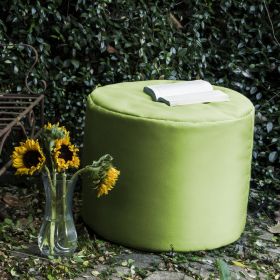 Jaxx Spring Outdoor Ottoman (Color: Lime)