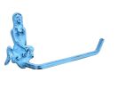 Cast Iron Mermaid Toilet Paper Holder 10"