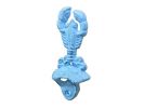 Cast Iron Wall Mounted Lobster Bottle Opener 6"