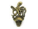 Cast Iron Wall Mounted Octopus Bottle Opener 6"