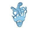 Cast Iron Wall Mounted Octopus Bottle Opener 6"