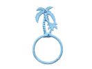 Cast Iron Palm Tree Towel Holder 9"