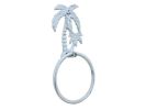 Cast Iron Palm Tree Towel Holder 9"