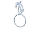 Cast Iron Palm Tree Towel Holder 9"