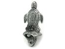 Cast Iron Wall Mounted Sea Turtle Bottle Opener 6"