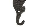 Cast Iron Seahorse Hook 5"