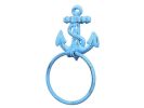 Cast Iron Anchor Towel Holder 8.5"