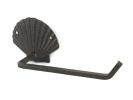 Cast Iron Shell Toilet Paper Holder 10"
