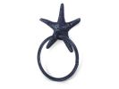 Cast Iron Starfish Towel Holder 8.5"