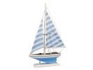 Wooden Model Sailboat Decoration