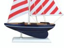 Wooden Model Sailboat Decoration