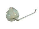 Cast Iron Decorative Palm Frond Metal Bathroom Toilet Paper Holder 10.5"