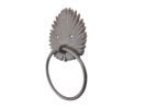 Cast Iron Decorative Metal Palm Frond Towel Holder 8"