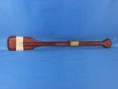Wooden Decorative Squared Rowing Boat Oar with Hooks 24"