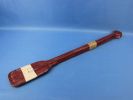 Wooden Decorative Squared Rowing Boat Oar with Hooks 24"