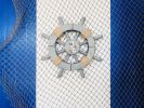 Decorative Ship Wheel with Seagull