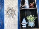 Decorative Ship Wheel with Starfish
