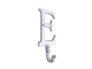 Cast Iron Letter E Alphabet Wall Hook 6"