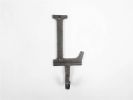 Cast Iron Letter L Alphabet Wall Hook 6"