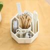 360° Rotating Pen Holder Desk Accessories Large Capacity Pencil Storage Box Desktop Organizer School Office Stationery