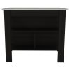 Rockaway 3-Shelf Kitchen Island