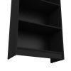 Sutton 5 Shelves Bookcase with Modern Storage Shelves