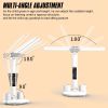 Multifunction LED Dimmable Desk Lamp with Digital Clock Date Temperature - USB Cable