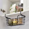 Oceanstar Stackable Metal Wire Storage Basket Set for Pantry, Countertop, Kitchen or Bathroom