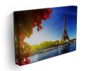 Seine in Paris with Eiffel tower Canvas Print or Poster