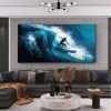 Hand Painted Oil Painting Large Original Surf Sports Oil Painting On Canvas Abstract Seascape Canvas Wall Art Custom Painting Ocean Art Living Room Su