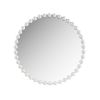 Beaded Round Wall Mirror