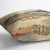 The Shrine Komagata Do in Komagata by Hokusai Cushion