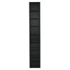 8-Tier Media Tower Rack, CD DVD Slim Storage Cabinet with Adjustable Shelves, Tall Narrow Bookcase Display Bookshelf for Home Office