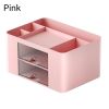 1pc Desktop Storage Drawers Cosmetic Makeup Organizer, Jewelry Display Box, Large Capacity Storage Box With Transparent Drawer, Pen Holder