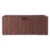 Winsome Wood Tessa Melanie Foldable Woven Fiber Basket Set; Storage Basket