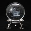 Four-leaf Clover Crystal Ball Art Accent Decoration