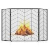 52 x 31 Inch Fireplace Screen