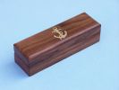 Boatswain (Bosun) Whistle 5" w/ Rosewood Box